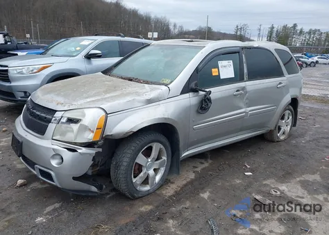 2008 Chevrolet Equinox Sport из США, поврежденный, VIN 2CNDL037786057327